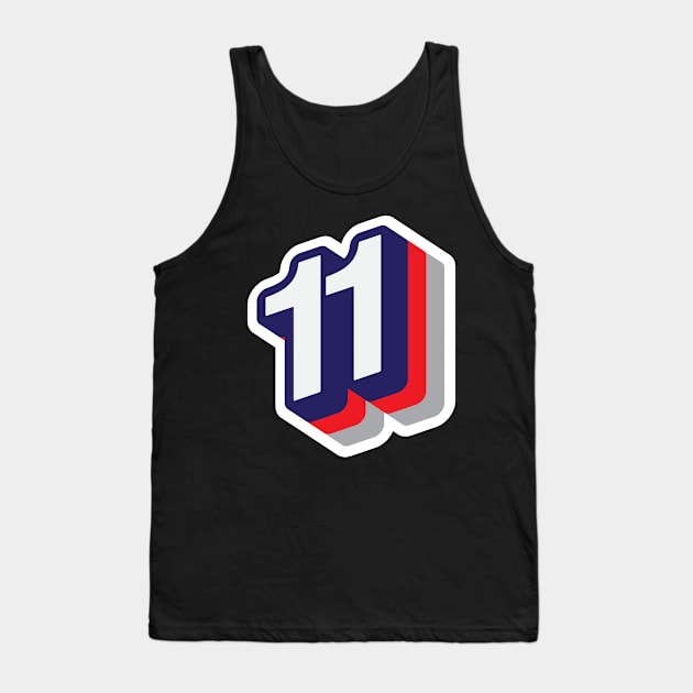 11 Tank Top by MplusC